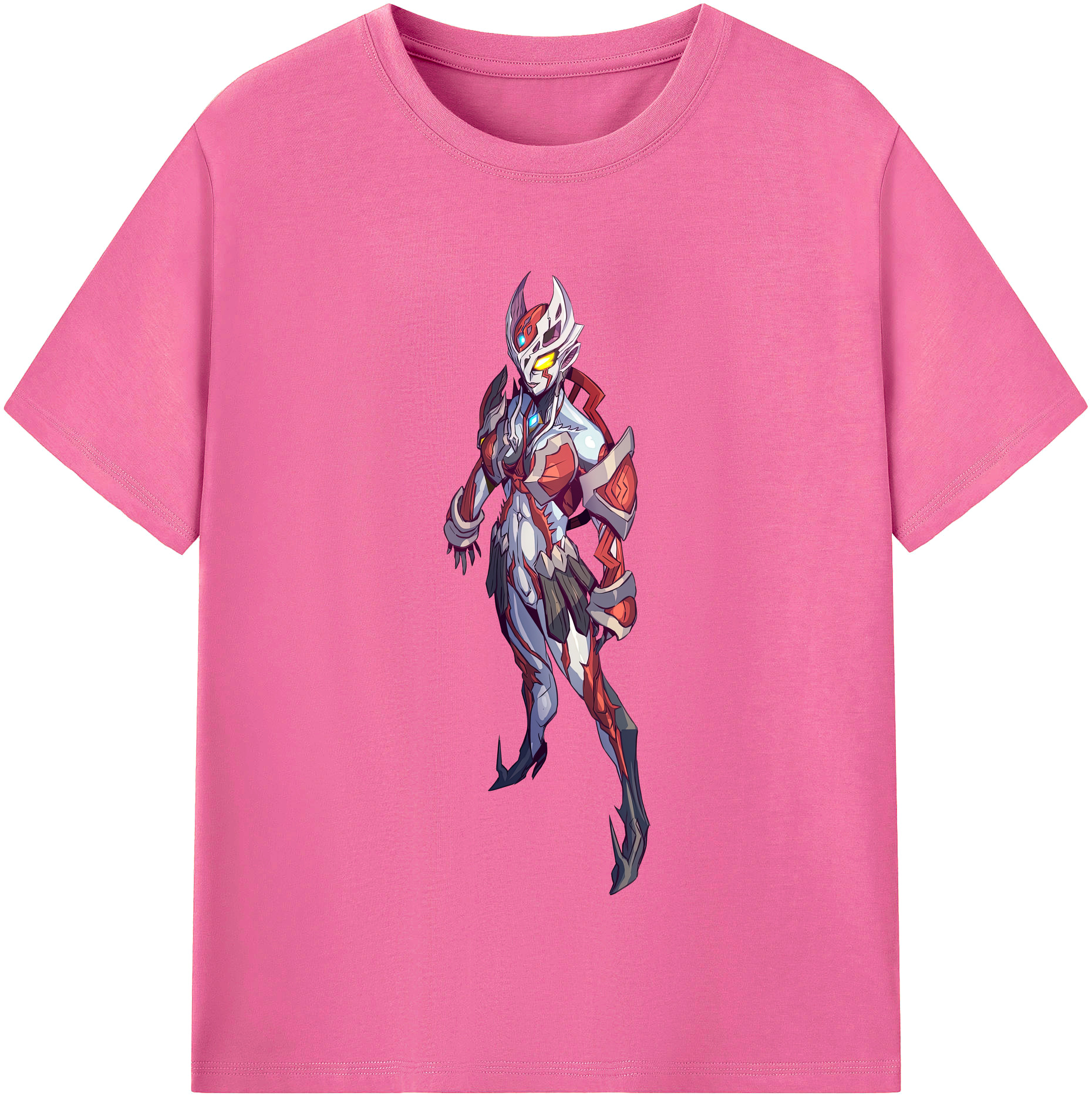 （画像用） ウルトラマン Ultraman レディースカジュアルプリントTシャツ（綿100％）